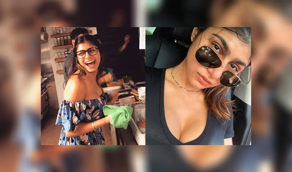 Mia Khalifa y su pronunciado escote que llevó en evento público [FOTOS y VIDEO]