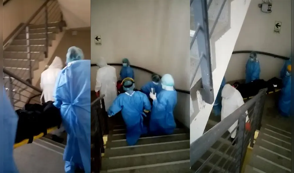 Imágenes corresponden a video grabado por el personal de salud durante la última semana. Imágenes corresponden a video grabado por el personal de salud durante la última semana.