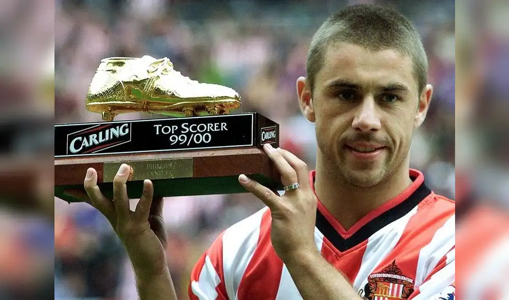 Kevin Phillips ganó la Bota de Oro 1999/2000 tras convertir 30 goles en la Premier League. (Foto: Getty Images)
