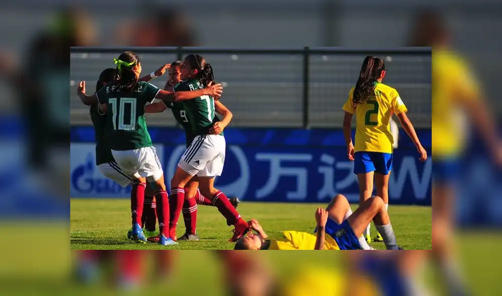 México derrotó 1-0 a Brasil en el Mundial Femenino Sub 17 [RESUMEN]