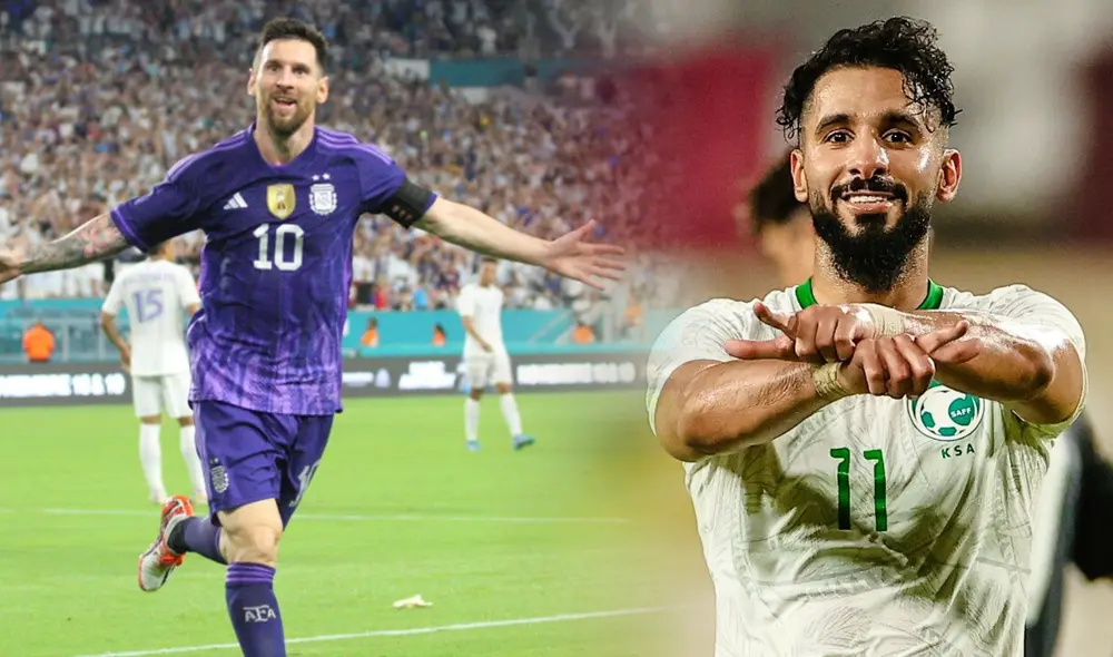 Argentina vs. Arabia Saudita juegan este martes 22 de novie,bre por la Copa del Mundo. Foto: composición GLR/AFP/AFC Argentina vs. Arabia Saudita juegan este martes 22 de novie,bre por la Copa del Mundo. Foto: composición GLR/AFP/AFC
