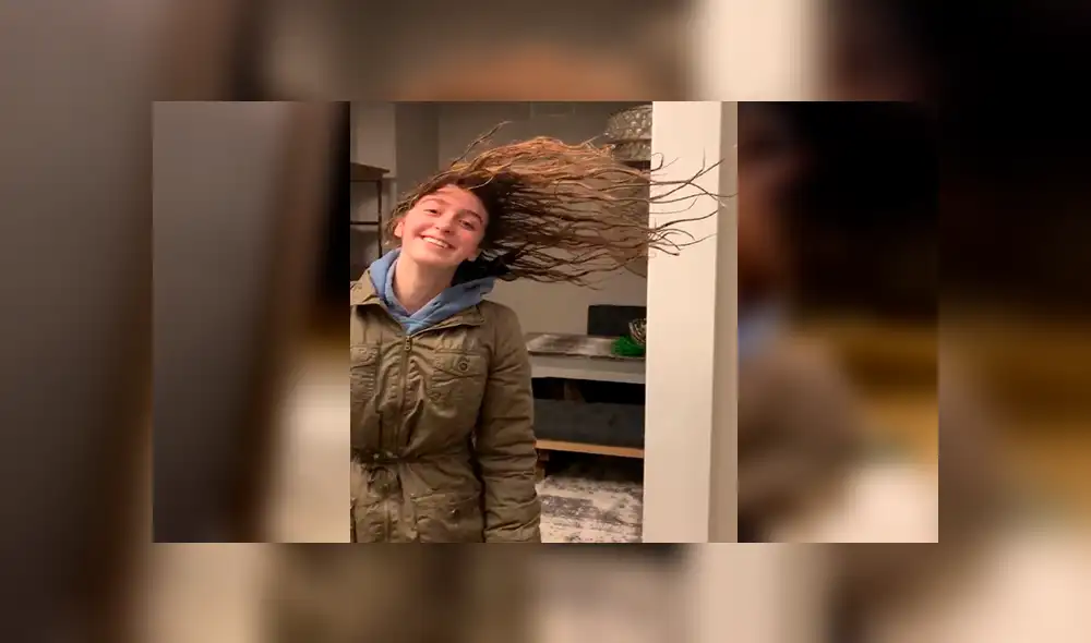 Facebook viral: mujer sale de su casa con el cabello mojado y el intenso frío la dejó como 'Gokú' [VIDEO]