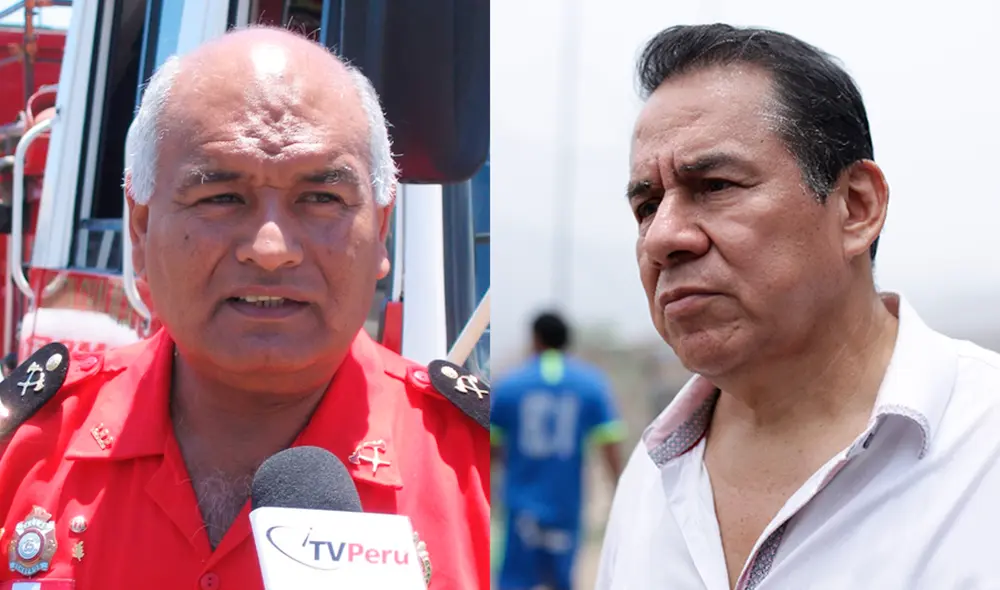 Comandante Lynch invita a José Vega a pasar una noche en la estación de Bomberos. Composición: La República. Comandante Lynch invita a José Vega a pasar una noche en la estación de Bomberos. Composición: La República.