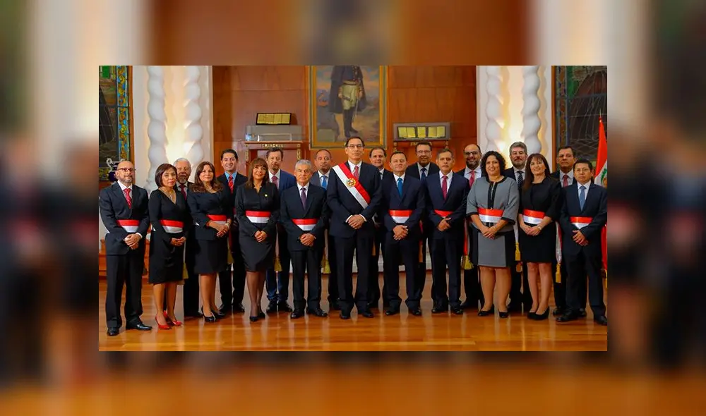 Martín Vizcarra juramentó a sus ministros del Gabinete Villanueva [VIDEO]