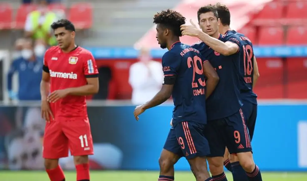 Bayern Múnich supera a Bayer Leverkusen por 3-1. | Foto: EFE Bayern Múnich supera a Bayer Leverkusen por 3-1. | Foto: EFE