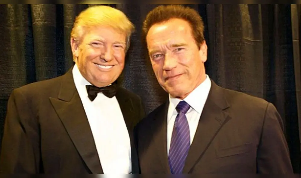 Arnold Schwarzenegger y Donald Trump Arnold Schwarzenegger y Donald Trump