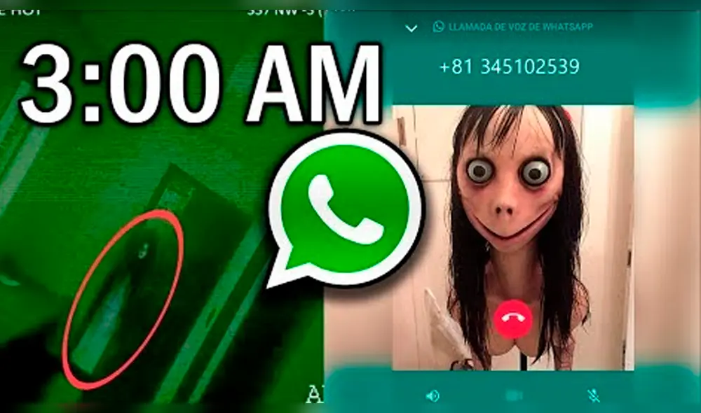 WhatsApp: 'Momo' y el inesperado mensaje a las 3:00 am  [VIDEO]