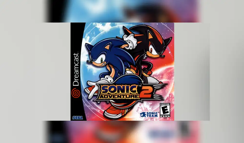 Sonic Adventure 2 es el videojuego más vendido en Dreamcast, se estrenó en 2001.