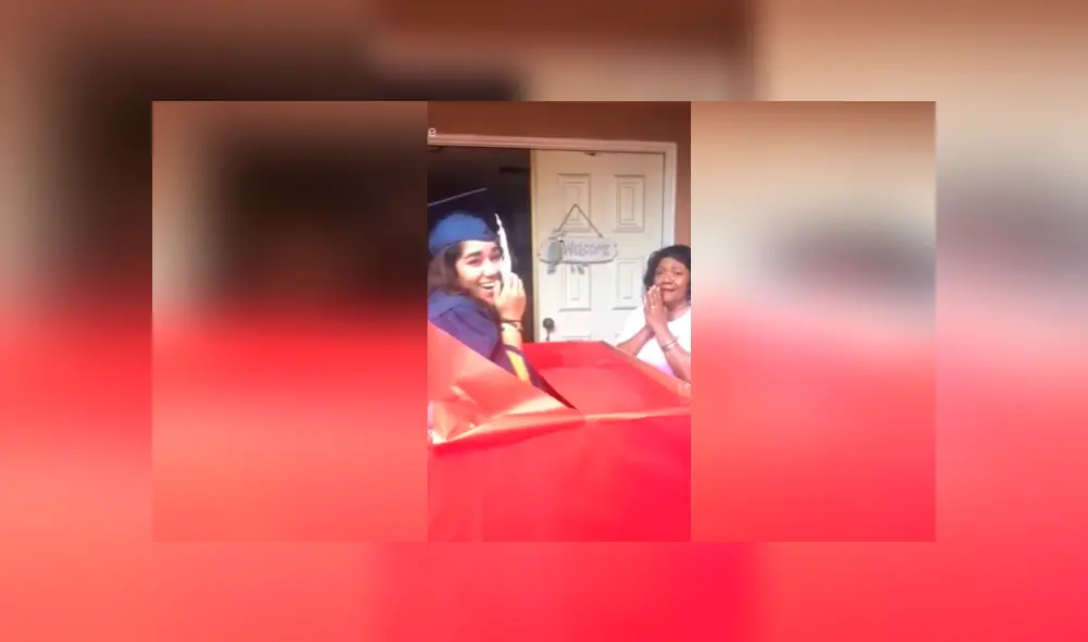 Desliza las fotografías para ver el conmovedor reencuentro que tuvo esta joven estudiante con su madre. Foto: Captura/Facebook Desliza las fotografías para ver el conmovedor reencuentro que tuvo esta joven estudiante con su madre. Foto: Captura/Facebook