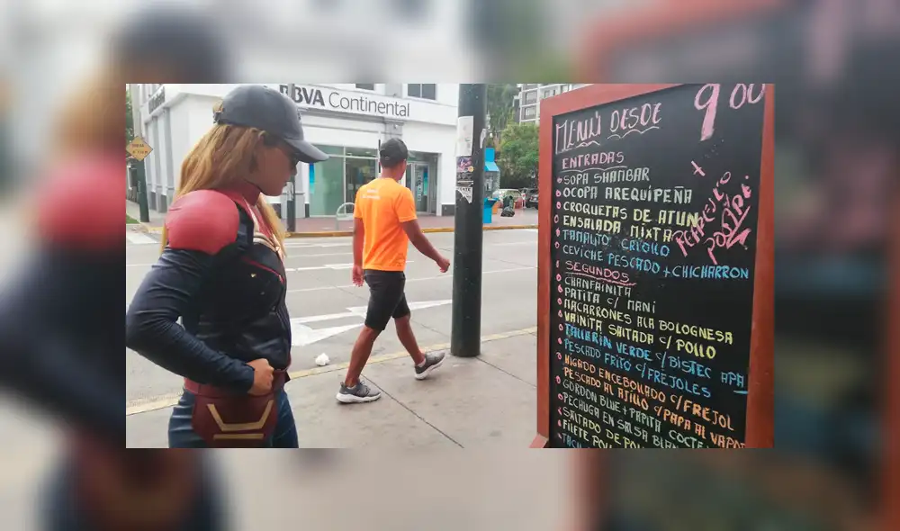Facebook viral: 'Capitana Marvel' es captada en Lima y fans de Marvel nota curioso detalle [FOTOS]