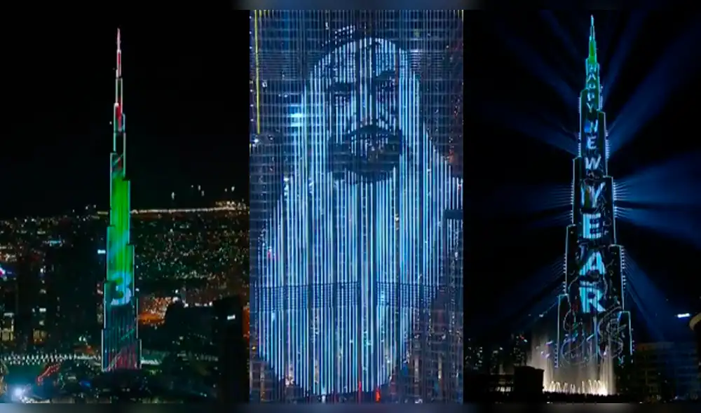 Año Nuevo en Dubai: Así fue el espectacular recibimiento del 2018 [VIDEO]