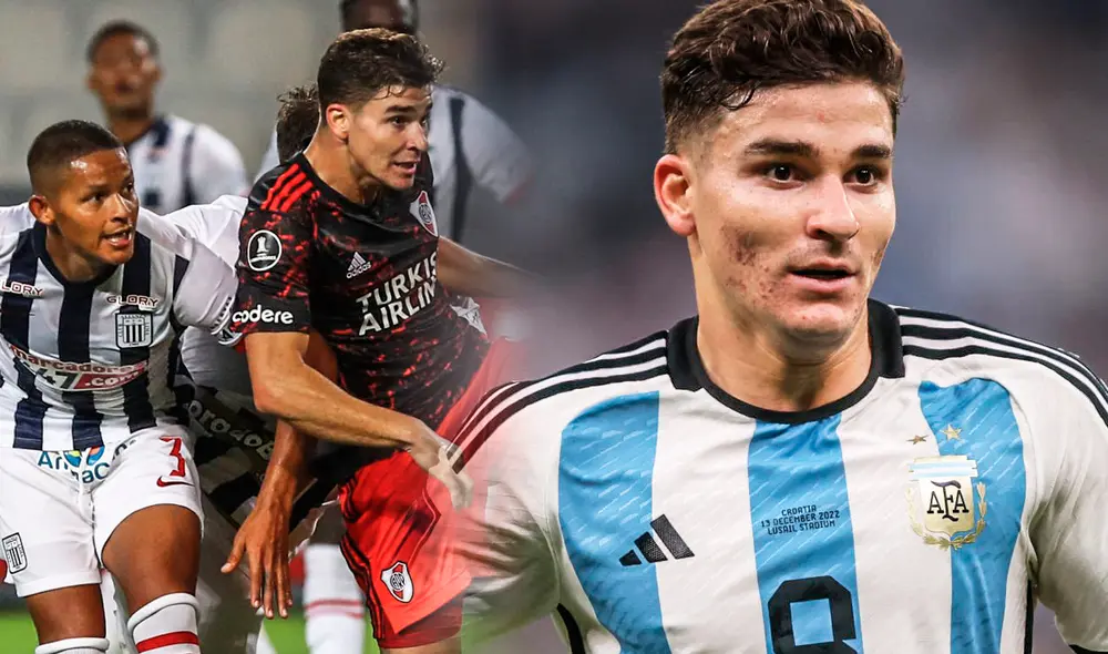 Julián Álvarez le anotó 6 goles a Alianza Lima. Foto: composición LR/ AFP Julián Álvarez le anotó 6 goles a Alianza Lima. Foto: composición LR/ AFP