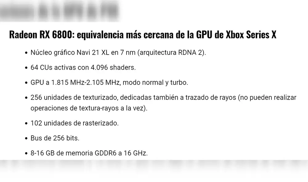 Los gráficos de la PS5 estarían por debajo de lo que ya existe en la gama media del mercado. La Xbox Series X la supera ligeramente en potencia. Foto: MuyComputer