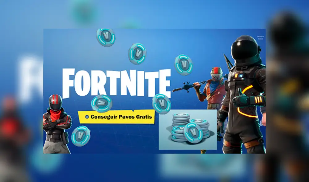 Truco para conseguir paVos gratis en Fortnite y utilizarlos en el modo battle royale del videojuego.
