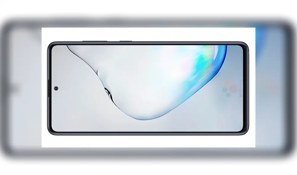 Imágenes filtradas del Samsung Galaxy Note 10 Lite. | Fuente: WinFuture