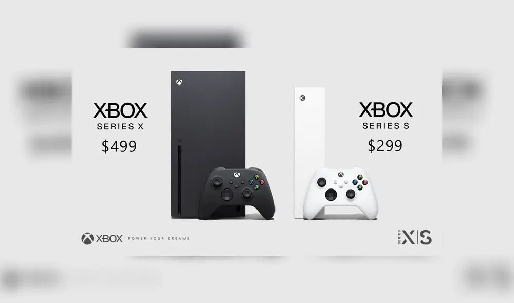 Xbox Sereis X y Xbox Sereis S se lanzarán oficialmente el 10 de noviembre. Foto: Xbox.