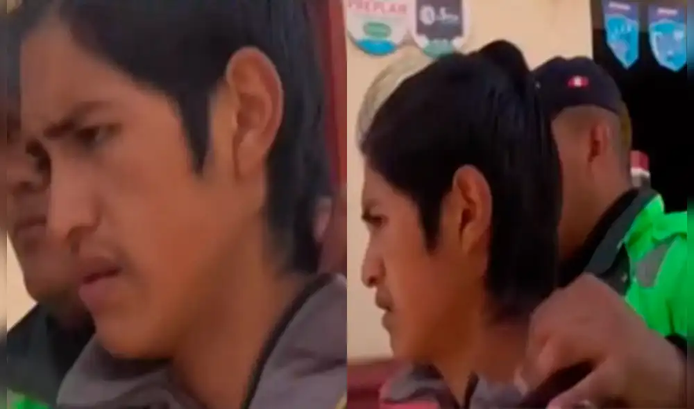 El sujeto fue identificado como Gilmer Jaimes Laveriano, de 20 años de edad.