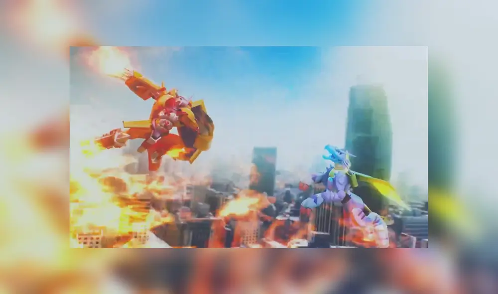 Se muestran también batallas entre ellos, con el mundo de escenario.