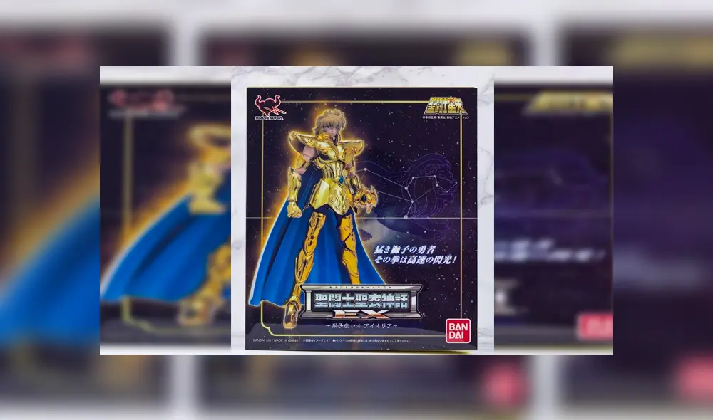 Caja de la figura Myth Cloth EX. Foto: Captura