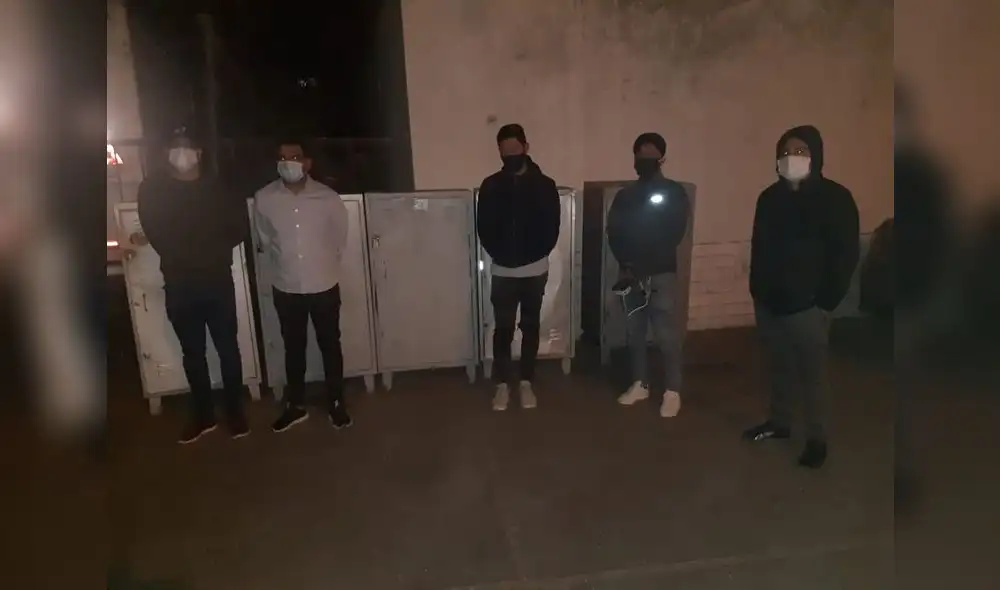 detenidos bar clandestino