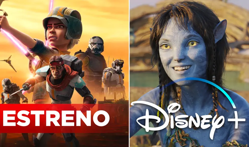 La segunda temporada de "The bad batch" y un especial de "Avatar 2" son algunas de las producciones que llegan de estreno a Disney Plus. Foto: composición LR/Disney Plus