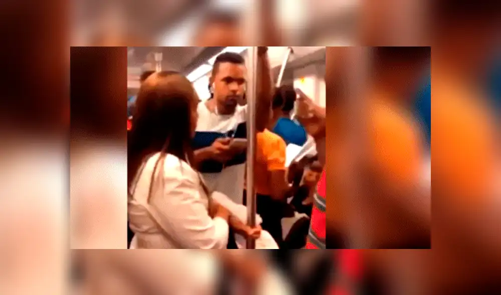 YouTube: Muchacho ve película para adultos en tren, audífonos fallan y termina en ridículo [VIDEO]