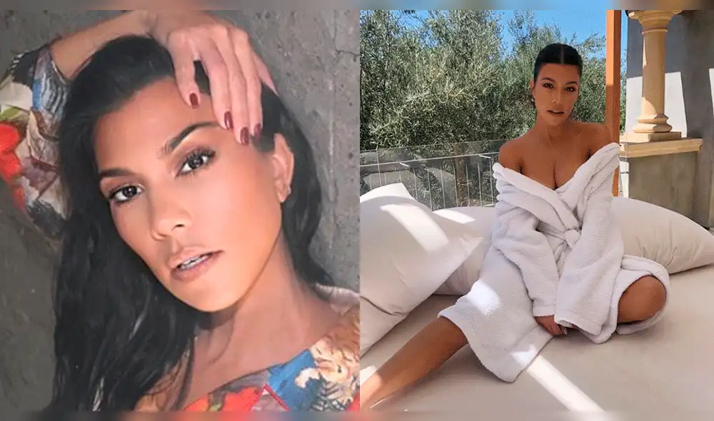 Kourtney Kardashian luce su derrier sin ropa íntima en Instagram [FOTO]