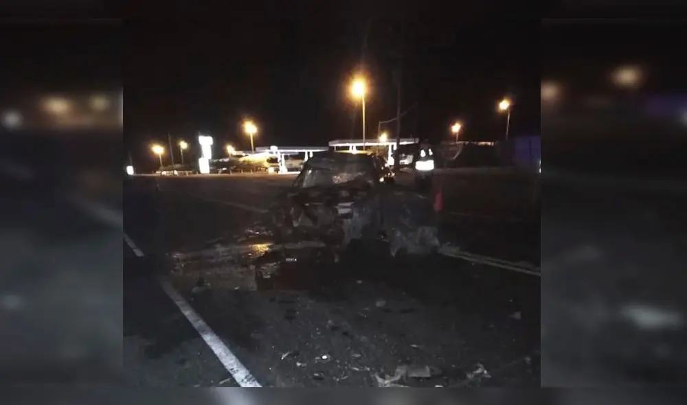 Conductor de auto fallece al impactar contra un camión de carga pesada en Arequipa [FOTOS y VIDEO]