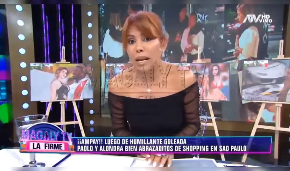 Paolo Guerrero disfruta día libre y Magaly lo tilda de “causar vergüenza” por 5-0 ante Brasil