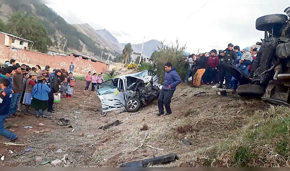 Accidentes en carreteras dejan saldo de 4 muertos en Cusco y Moquegua