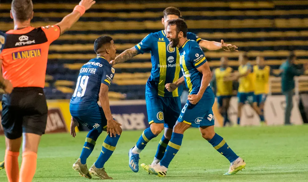 Rosario Central ganó a Godoy Cruz en la primera fecha de la Copa Liga Profesional 2020. Foto: Twitter