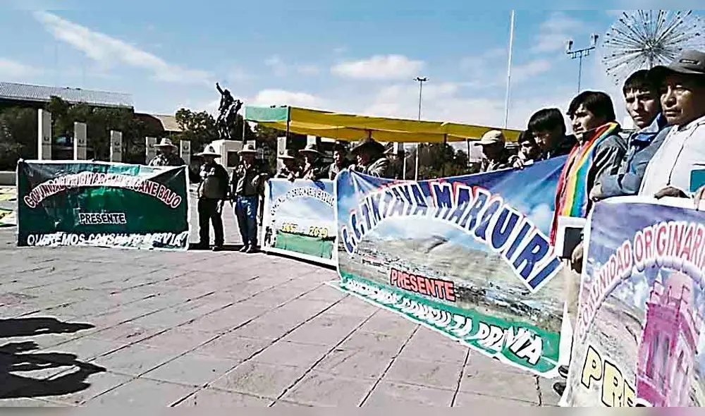 POSICIÓN. Una delegación de dirigentes llegó a Cusco a exponer sus reclamos públicamente. POSICIÓN. Una delegación de dirigentes llegó a Cusco a exponer sus reclamos públicamente.