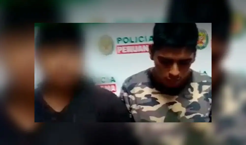 Delincuente menor de edad fue detenido en Comas tras robar con arma de fuego de juguete. Créditos: Captura América Televisión. Delincuente menor de edad fue detenido en Comas tras robar con arma de fuego de juguete. Créditos: Captura América Televisión.