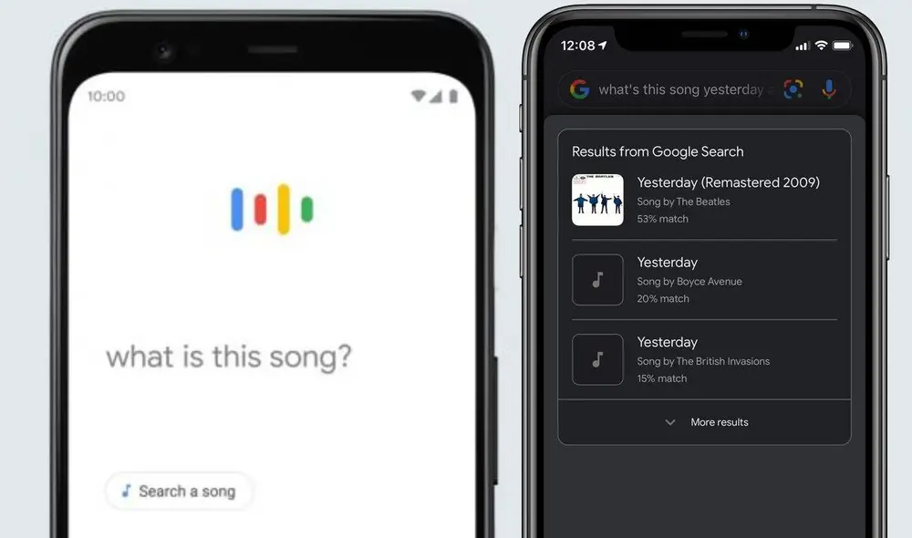 Los de Mountain View idearon un ingenioso sistema para reconocer canciones con solo la melodía, aun cuando la hacemos con nuestra propia voz. Foto: MacRumors