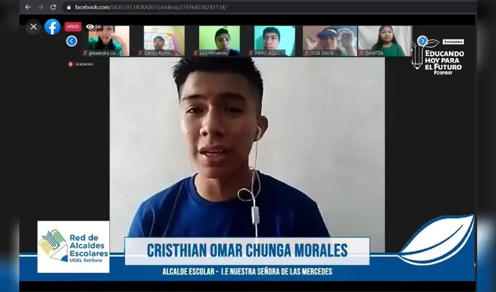 Escolares participaron junto a las autoridades de la Defensoría del Pueblo Escolares participaron junto a las autoridades de la Defensoría del Pueblo