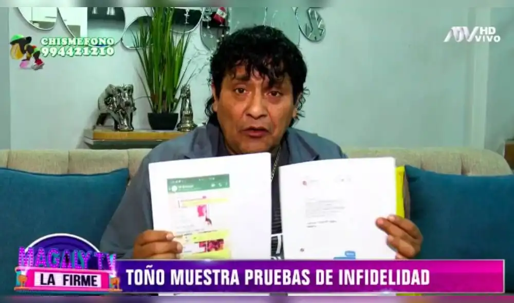 El artista pudo encontrar una gran cantidad de llamadas que habría realizado Johana al celular del popular ‘Zaperokito'. (Foto: Captura ATV)