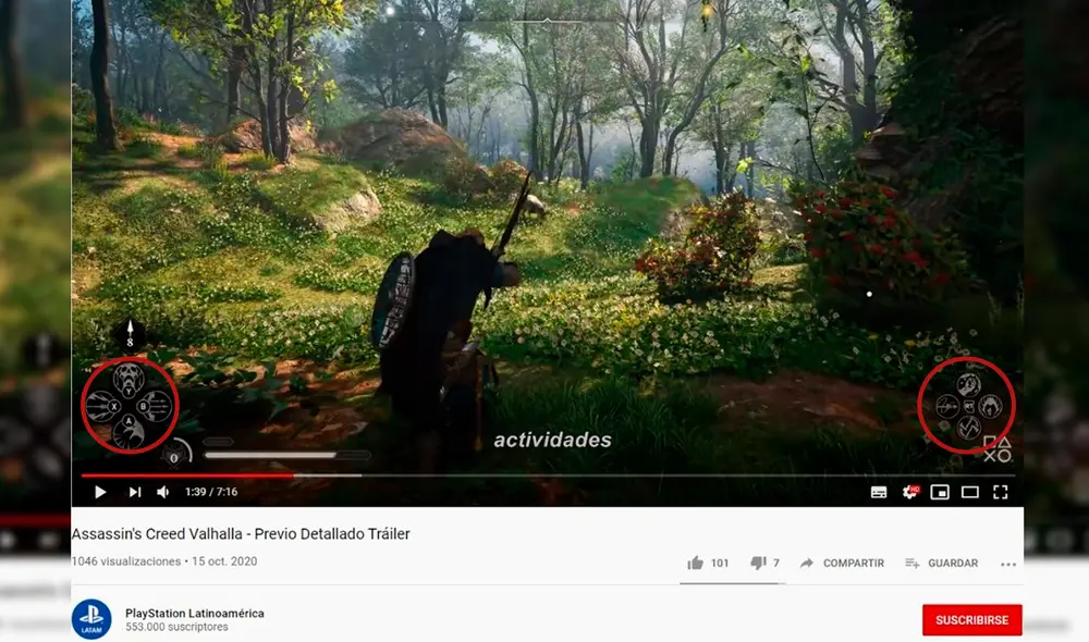 Ubisoft tiene un acuerdo promocional con Microsoft por Assassin's Creed Valhalla. Foto captura: YouTube Ubisoft tiene un acuerdo promocional con Microsoft por Assassin's Creed Valhalla. Foto captura: YouTube