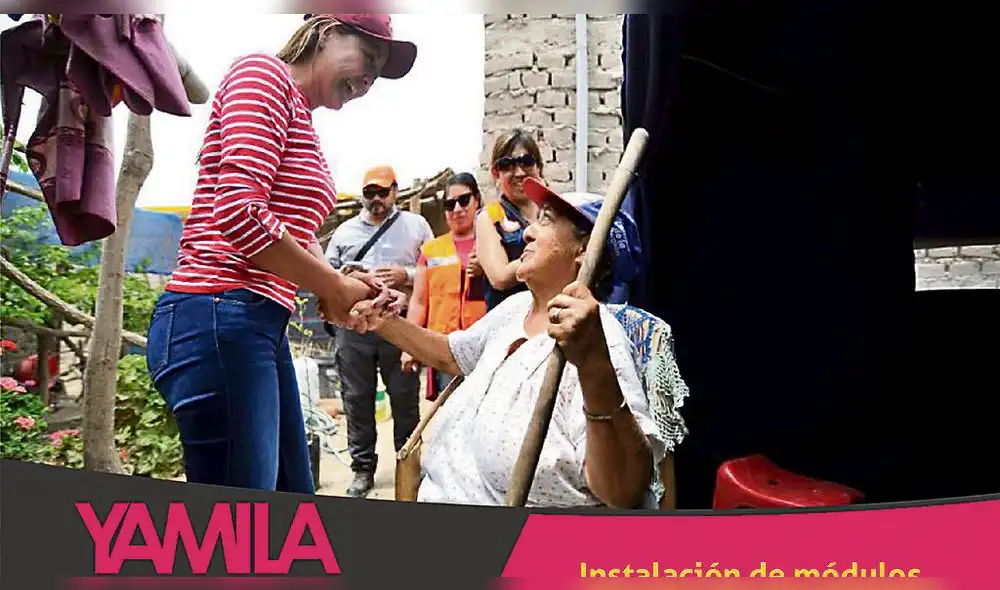 Arequipa: Críticas a Yamila Osorio por publicitar ayuda a Caravelí Arequipa: Críticas a Yamila Osorio por publicitar ayuda a Caravelí