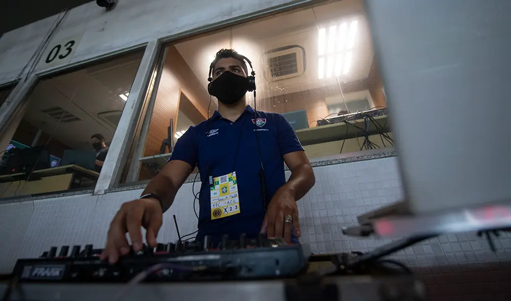 Fútbol brasileño: Fluminense y Palmeiras contrataron a DJ para que ponga el 'ambiente' ante la falta de público. Foto: AFP Fútbol brasileño: Fluminense y Palmeiras contrataron a DJ para que ponga el 'ambiente' ante la falta de público. Foto: AFP
