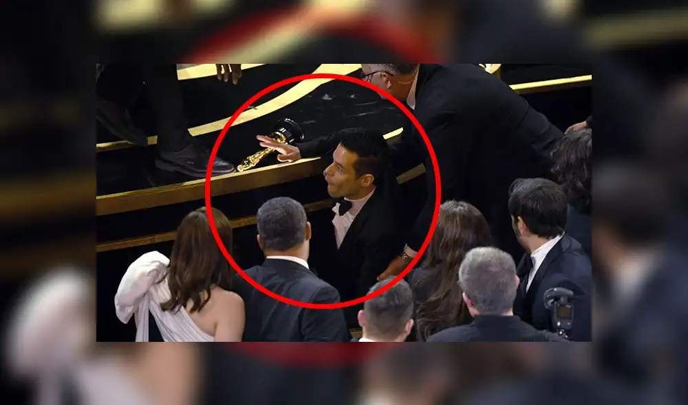 Rami Malek se resbaló tras ganar el Oscar por 'Bohemian Rhapsody' [VIDEO]