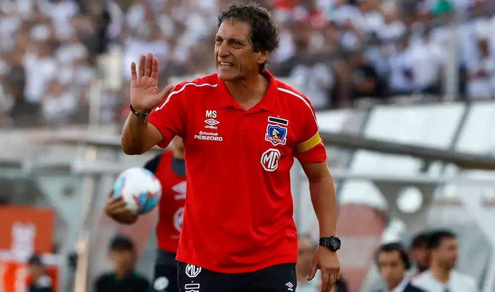 Mario Salas lleva su segunda temporada en Colo Colo. Foto: Prensa Colo Colo