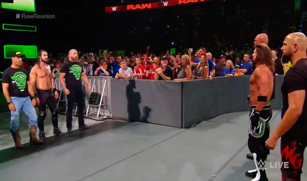 Sigue aquí EN VIVO ONLINE WWE Raw Reunion con grandes estrellas del pasado. | Foto: @WWE