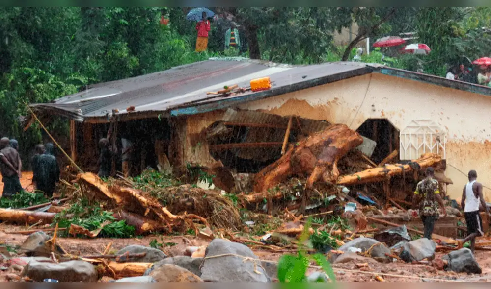 Sierra Leona pide ayuda: Más de 400 muertos por deslaves e inundaciones