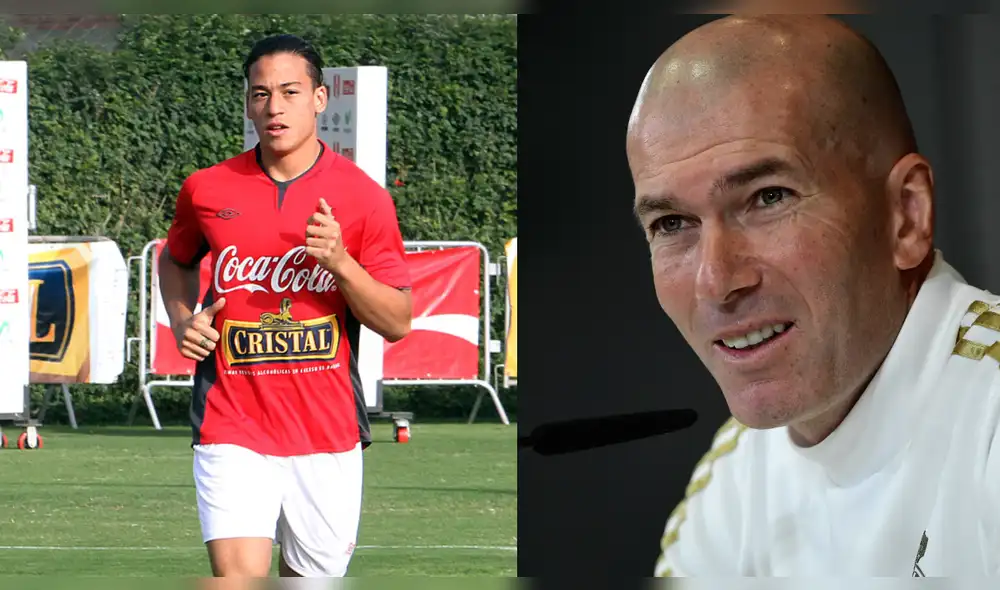 Cristian Benavente contó su experiencia de ser dirigido por Zidane. Foto: AFP Cristian Benavente contó su experiencia de ser dirigido por Zidane. Foto: AFP