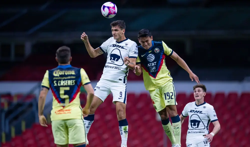 América y Pumas juegan por la jornada 13 de la Liga MX 2020. Foto: Twitter. América y Pumas juegan por la jornada 13 de la Liga MX 2020. Foto: Twitter.