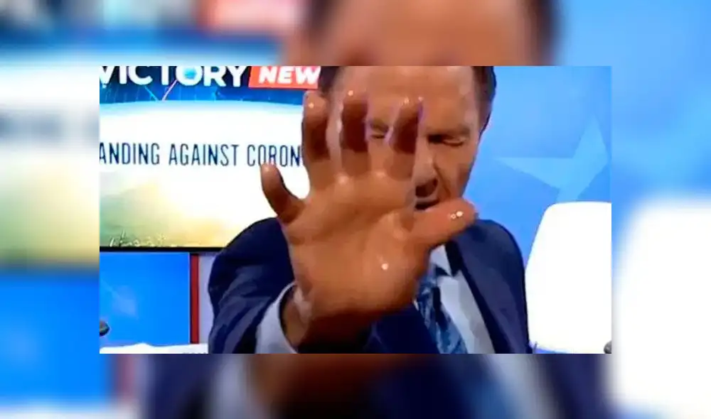 El hombre indicó que “está curando y el diablo está tratando de contagiarlo con gripe”. (Fuente: Victory)