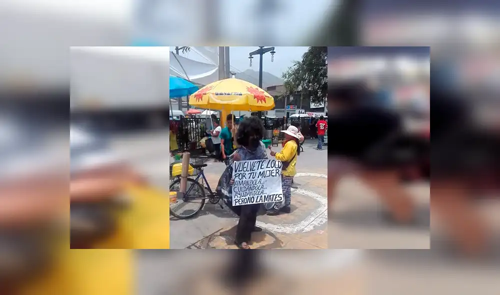 Facebook viral: peruano se disfraza de mendigo para hacer reflexionar por el 'Día de la Mujer' [VIDEO]