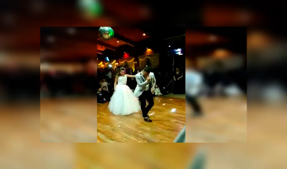 En Facebook, una chica preparó un baile sorpresa acompañada de su padre, quien impresionó por sus movimientos.