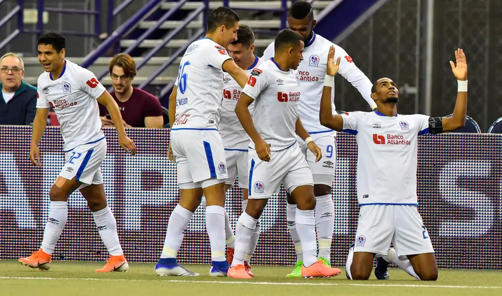 Olimpia venció a Montreal en cuartos de final de la Concachampions 2020. Foto: @CDOlimpia