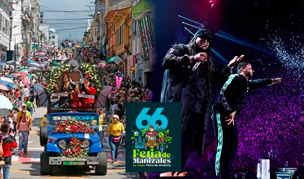 La Feria de Manizales 2023 se celebrtará del 2 al 9 de enero. Foto: composición LR / El Tiempo / AFP